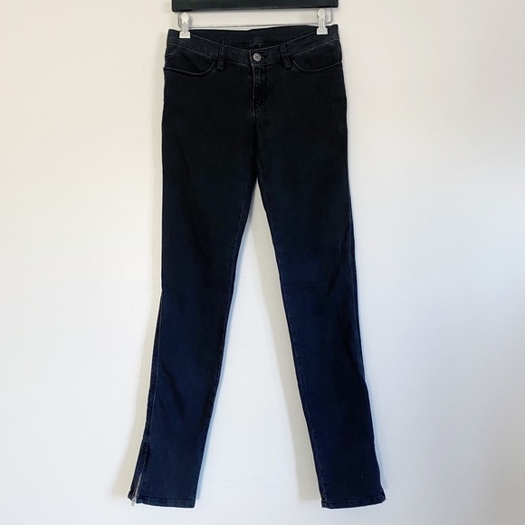 KSUBI Super Skinny Zip In Caviar Size 27 - Picture 1 of 11